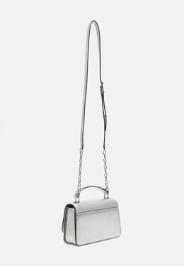 Сумка DELANCEY XBODY Michael Kors, серебристый mk151h1mo-d11 | silver-coloured