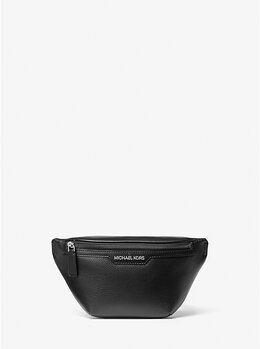 Маленькая кожаная сумка-слинг Cooper Michael Kors, черный 37t4lcoy1l | black