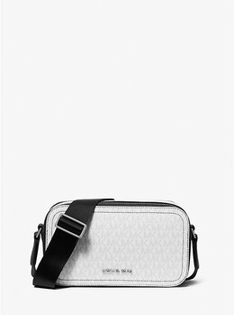 Сумка через плечо с фирменным логотипом Hudson Michael Kors, белый 33s5lhdm5b | bright wht