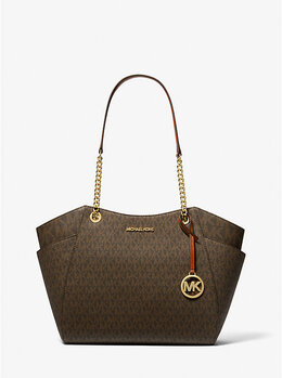 Сумка через плечо с фирменным логотипом Jet set Michael Kors, коричневый 35s4gtvt3b | brown