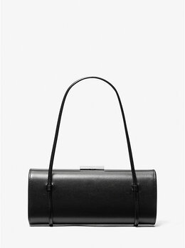 Сумка-Бочонок из кожи Натали Michael Kors, черный 31s5pnah1l | black
