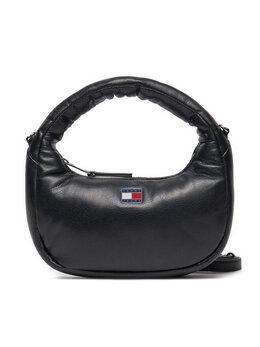 Сумочка Tjw Pillow Mini Hobo AW0AW16976 Tommy Jeans, черный tjw pillow mini hobo aw0aw16976 | schwarz