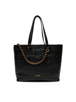 Сумочка Ecs M Tote AA5197 E0538 Liu Jo, черный ecs m tote aa5197 e0538 | schwarz