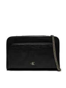 Сумка Calvin Klein Utility Dbl Zip Camera Bag25 K60K613046, черный 8721107065205 | fekete