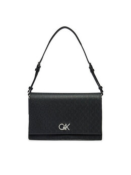 Сумочка Ck Elongated Shoulder Bag_Mono K60K613139 Calvin Klein, черный ck elongated shoulder bag_mono k60k613139 | schwarz