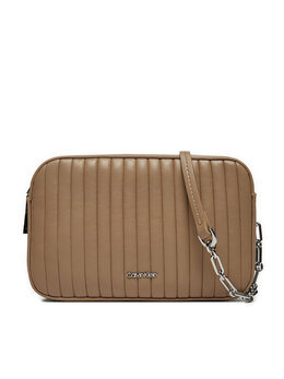 Сумочка Mini Line Quilt Camera Bag K60K613078 Calvin Klein, серый mini line quilt camera bag k60k613078 | grau
