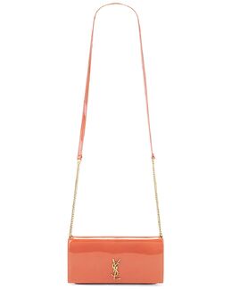 Сумка-цепочка с держателем для телефона Saint Laurent, цвет Mild Rose slau-wy2971 | mild rose