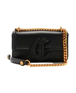 Сумка через плечо с тисненым логотипом Just Cavalli, черный 9293168738636 | schwarz