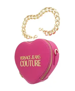 Сумка с замком в форме сердца пурпурный Versace, розовый 75va4bl6 zs467 | rosa