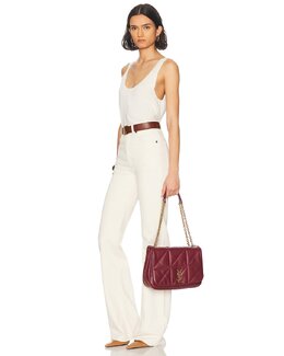 Средняя сумка Jamie 4.3 Saint Laurent, цвет Dark Bordeaux slau-wy2953 | dark bordeaux