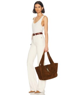 Большая сумка Bea Saint Laurent, цвет Caramel Cognac slau-wy2958 | caramel cognac