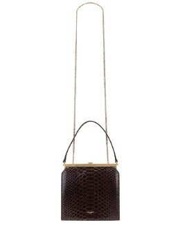 Сумка-цепочка Nuit Blanche из питона Saint Laurent, цвет Coconut Tree & Dark Coconut Tree slau-wy2963 | coconut tree & dark coconut tree
