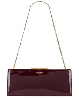 Маленькая сумка-кошелек Midnight Saint Laurent, темно-красный slau-wy2949 | dark red wine