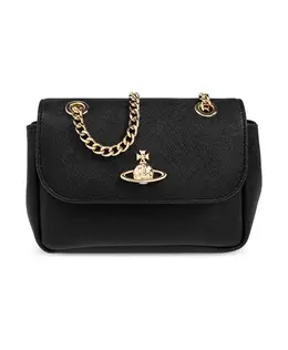 Сумка через плечо с логотипом Vivienne Westwood, черный 5c01000bw s0021-n402 | schwarz