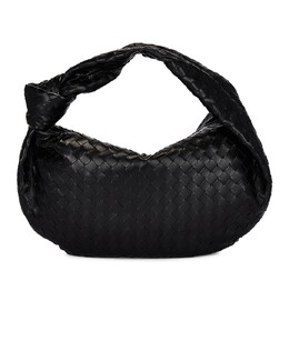 Маленькая сумка Джоди Bottega Veneta, черный/золотой bott-wy1454 | black & gold