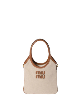 Miu Miu сумка-тоут Ivy, нейтральный 5ba281volfacrn | нейтральные цвета