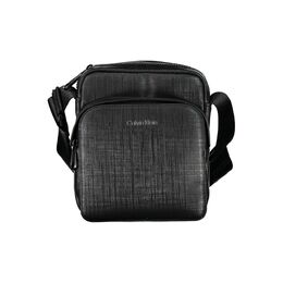 Элегантная черная сумка через плечо с контрастными деталями Calvin Klein 0014379411 | black