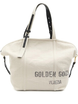 Сумка для покупок с логотипом Golden Goose, нейтральный gwa00694a000680 | нейтральные цвета
