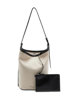 Льняная сумка-ведро Proenza Schouler Brant, нейтральный hb252085f422s | нейтральные цвета