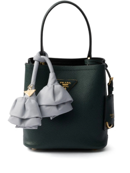 Prada мини-сумка Panier Saffiano, зеленый 1ba217vofd2erx | зеленый