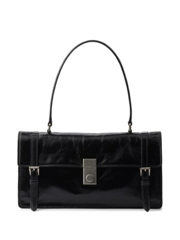 Сумка Prada из натуральной кожи среднего размера, черный 1bn026vooo2cyr | черный