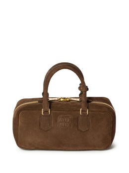 Miu Miu сумка-тоут Arcadie, коричневый 5bb148voon2cs4 | коричневый