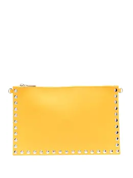 Pierre Cardin 2000s studded clutch bag 19958653