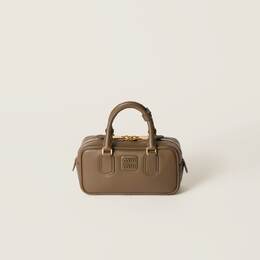Сумка из кожи Аркадия Miu Miu, коричневый 5bb142_acr3_f0244_v_oon | toundra