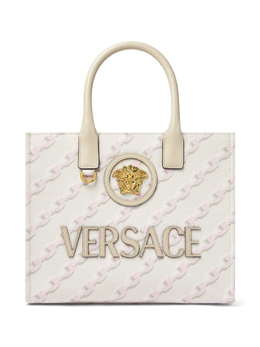 Versace сумка-тоут с цепочкой, белый 10058611a14138 | белый