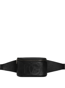 Кожаная поясная сумка Dolce & Gabbana, черный bm2438a8034 | черный
