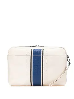 Bottega Veneta 2012-2024 Intrecciato Trimmed Leather Wristlet clutch bag 29915485