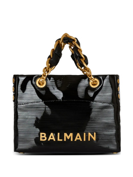 Balmain маленькая сумка-тоут 1945 Soft, черный en0fd871lstv | черный
