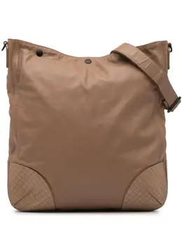 Bottega Veneta 2012-2024 Intrecciomirage Trimmed Leather crossbody bag 29896120