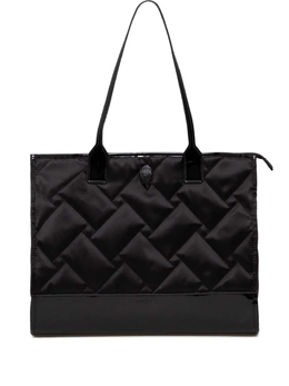 Стеганая сумка-тоут Kurt Geiger London, черный 12740 | черный