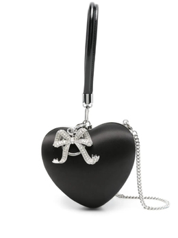 Сумка-клатч Self-Portrait Heart, черный ss25307b | черный