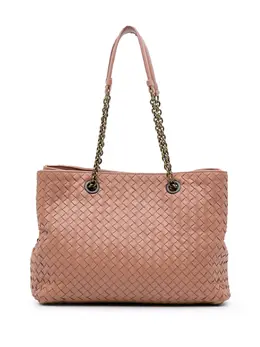 Bottega Veneta 2012-2024 Medium Nappa Intrecciato Double Chain tote bag 29944386