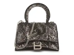 Сумка-портфель Balenciaga Hourglass Mini, черная 589522 | black