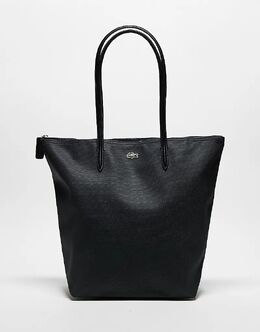 Сумка-шоппер с логотипом в черном цвете Lacoste 139047143 | black
