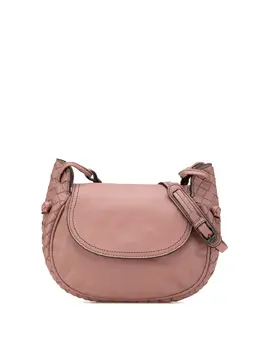 Bottega Veneta 2012-2024 Small Nappa Intrecciato Nodini Flap crossbody bag 29954564