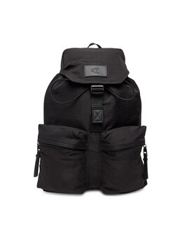 Рюкзак Metro Nylon Flap Bp 43 Ny LV04G3085G Calvin Klein, черный 8721107873510 | schwarz