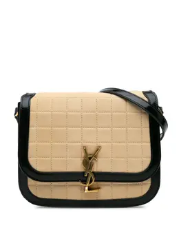 Saint Laurent 2022 Medium Quilted Suede Monogram Solferino crossbody bag 30059141