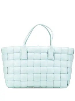 Bottega Veneta 2012-2024 Large Lambskin Intreccio Padded tote bag 30063126