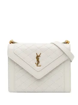 Saint Laurent 2022 Mini Quilted Lambskin Monogram Gaby crossbody bag 30054473