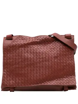 Bottega Veneta 2012-2024 Nappa Intrecciato Flap crossbody bag 30097752