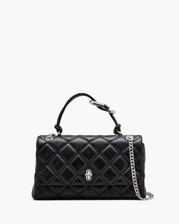 Стеганая двойная сумка-трансформер через плечо Marc Jacobs, черный 2s5hcr007h02-001 | black