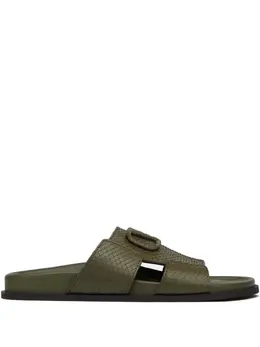 Valentino Garavani VLogo Signature leather slides 17887613