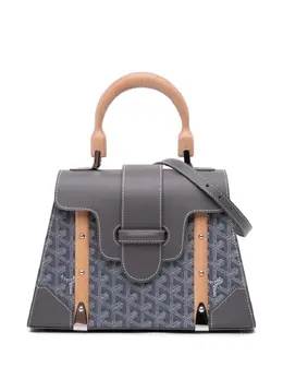 Goyard 2019 Goyardine Saigon Structured PM satchel 30099269