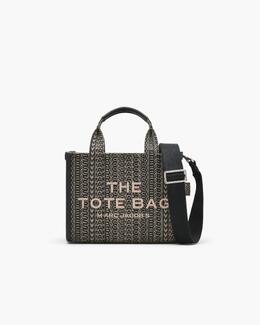 Маленькая сумка-тоут из жаккарда с монограммой Marc Jacobs, цвет Beige Multi 2f4htt016h05-261 | beige multi