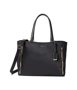 Сумка-тоут Tumi Voyageur Valetta Large Tote, цвет Black/Gold 9890272 | black/gold