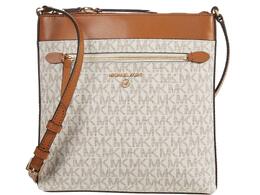 Сумка кросс-боди Michael Kors Jet Set Charm Small North/South Flat Crossbody, цвет Vanilla/Acorn 9533259 | vanilla/acorn